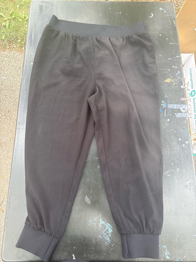 Black Elastic Waist pants