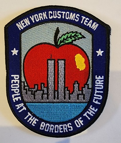 New York Customs Team Patch - Federal Police - Big Apple