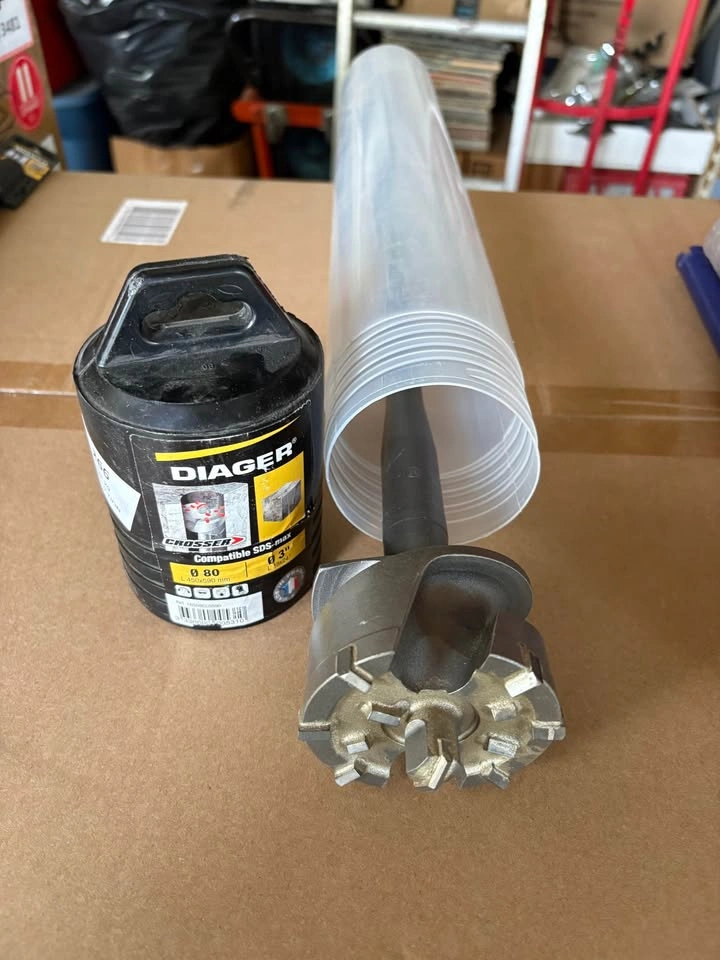 Diager Crosser SDS-max 80mm (3") Core Drill Bit - photo 3