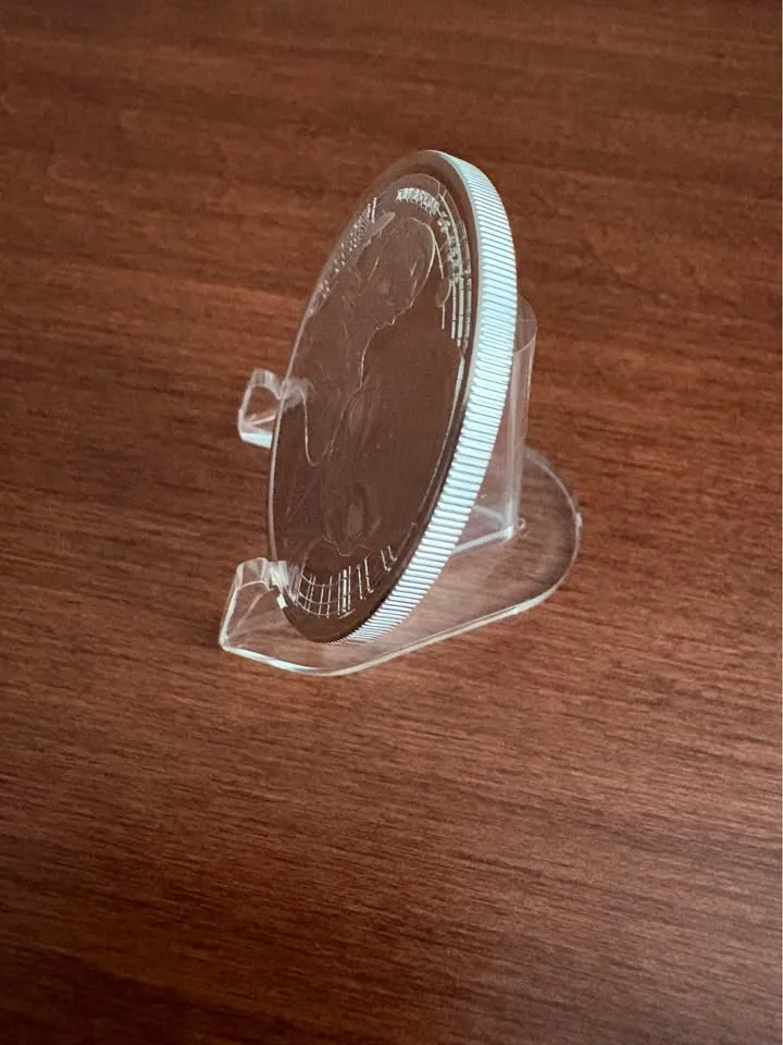 1 oz .999 Fine Silver Bullion 2023 Republic of Ghana Space Alien image indicator(4)