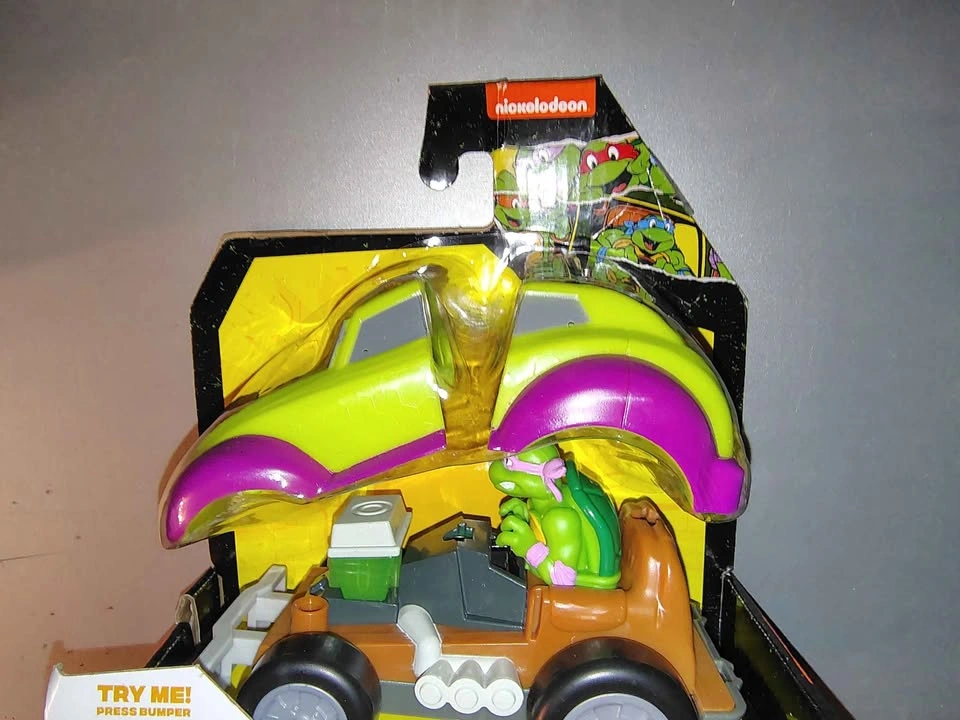 TMNT Shell Smashers Donatello Vehicle Toy - photo 2