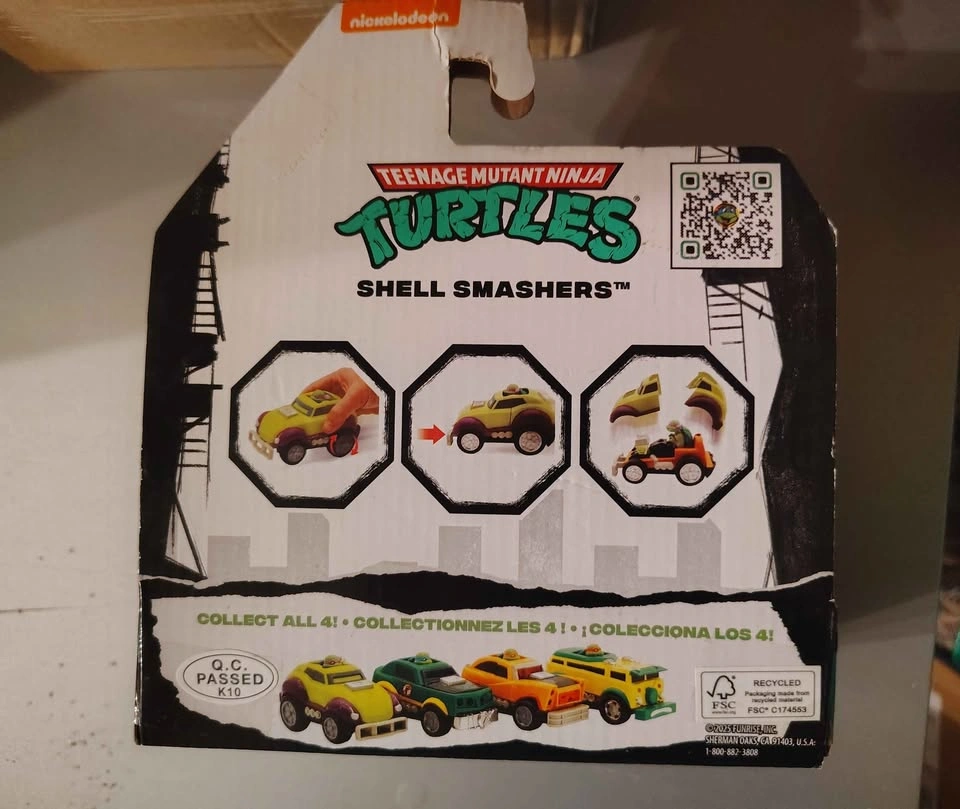 TMNT Shell Smashers Donatello Vehicle Toy - photo 3