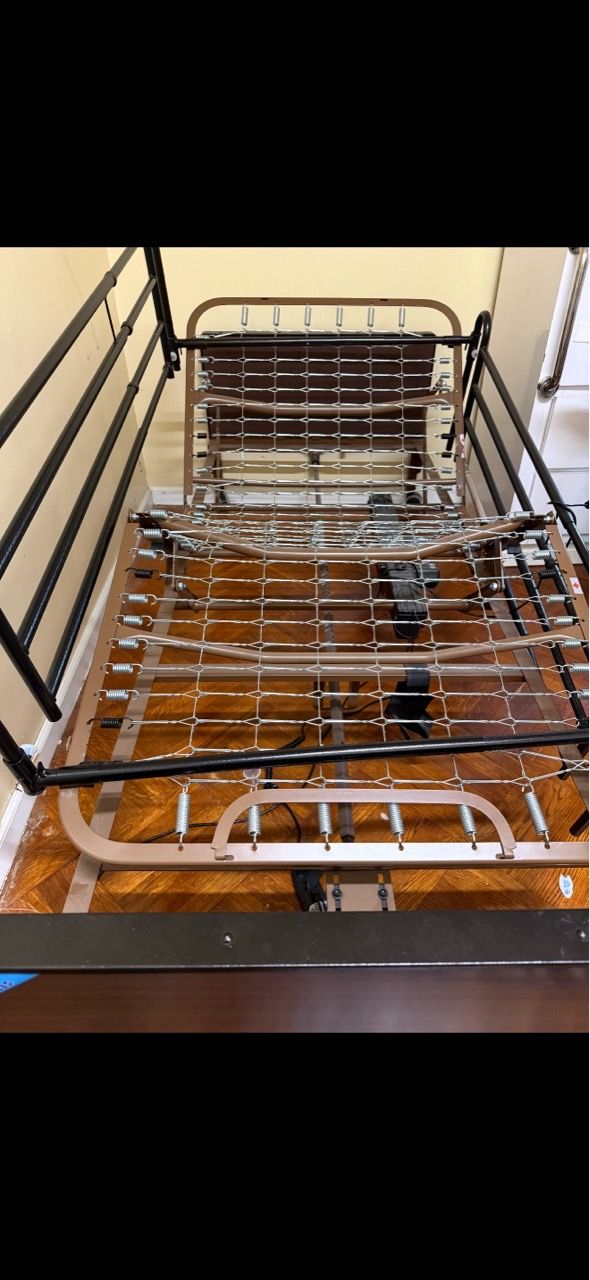 Electric Hospital Bed with Side Rails - photo 2