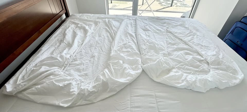 Ikea two fitted Twin sheets