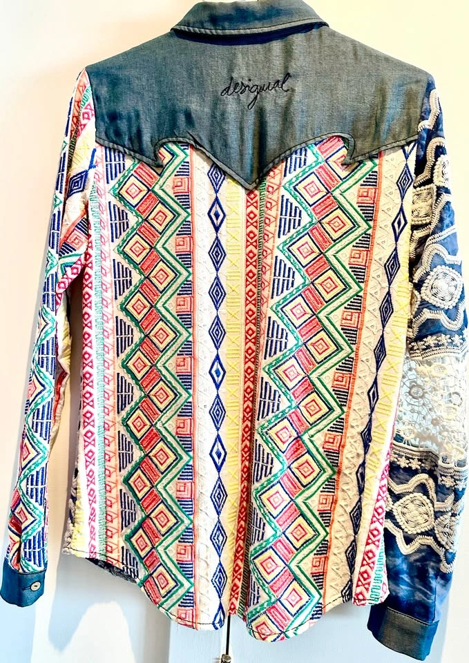 Desigual women's embroidered shirt - photo 2