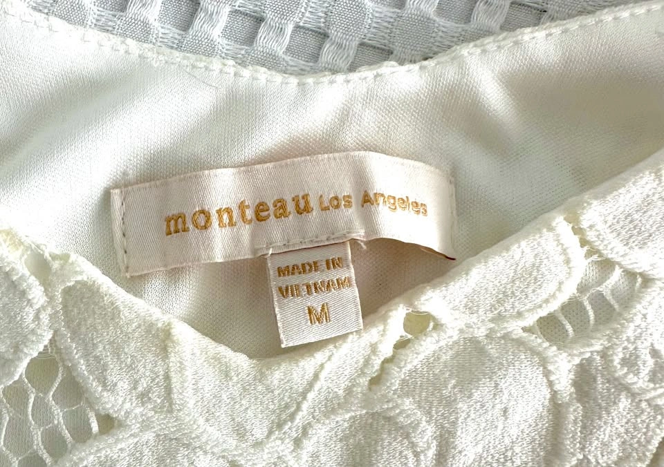 Monteau Los Angeles White Lace Dress - photo 2