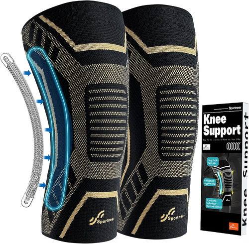 Copper Knee Brace for Men & Women - Knee Compression Sleeve