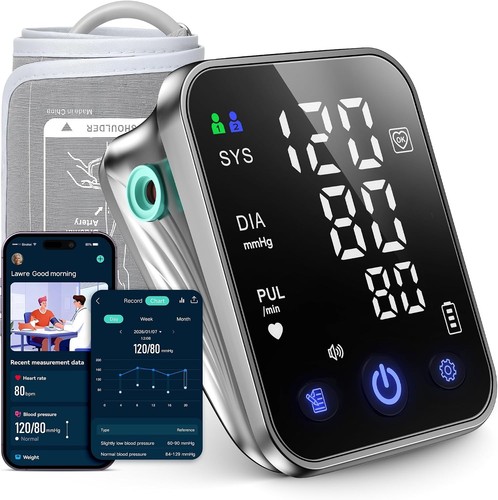 RunStar Smart Blood Pressure Monitor for Home Use