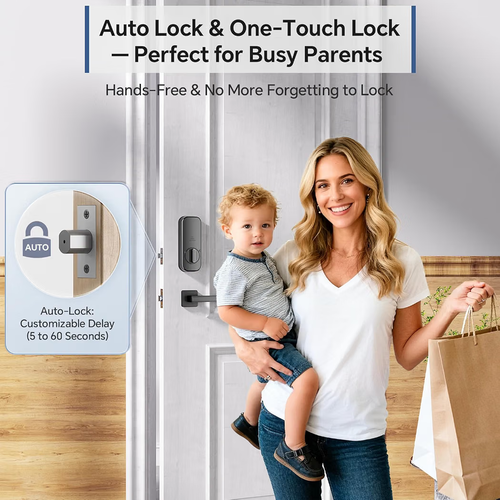 Ulecoce DL08 Fingerprint Smart Deadbolt - photo 4