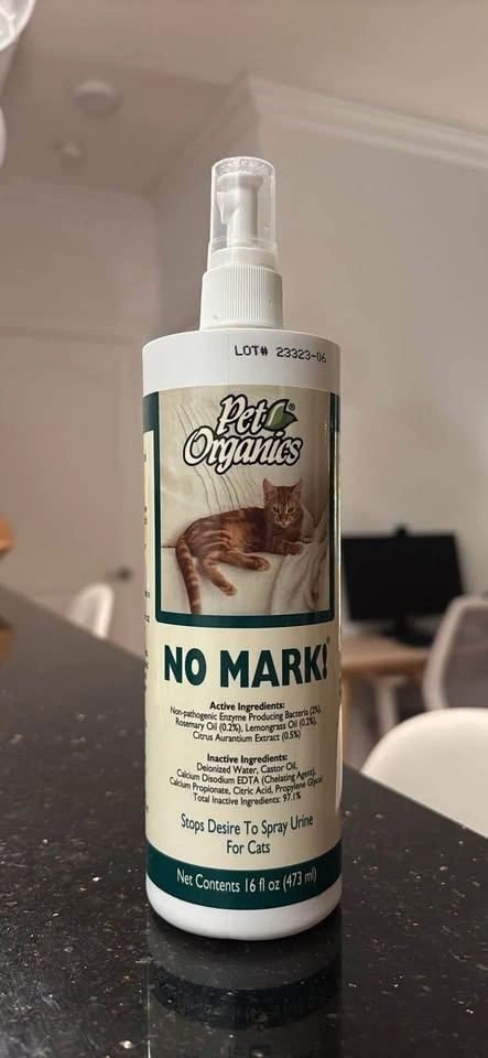 No Mark! Cat Spray