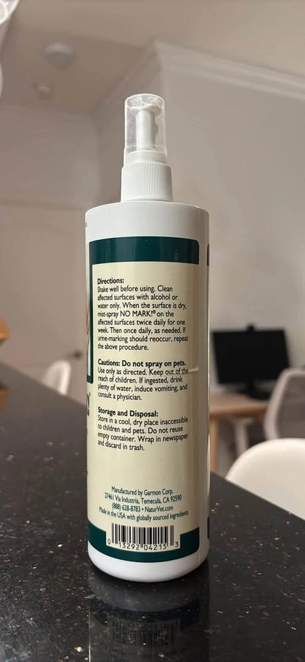 No Mark! Cat Spray - photo 2