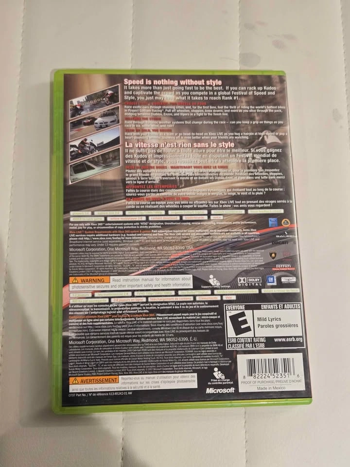 Microsoft Xbox 360 Project Gotham Racing 4 - photo 3