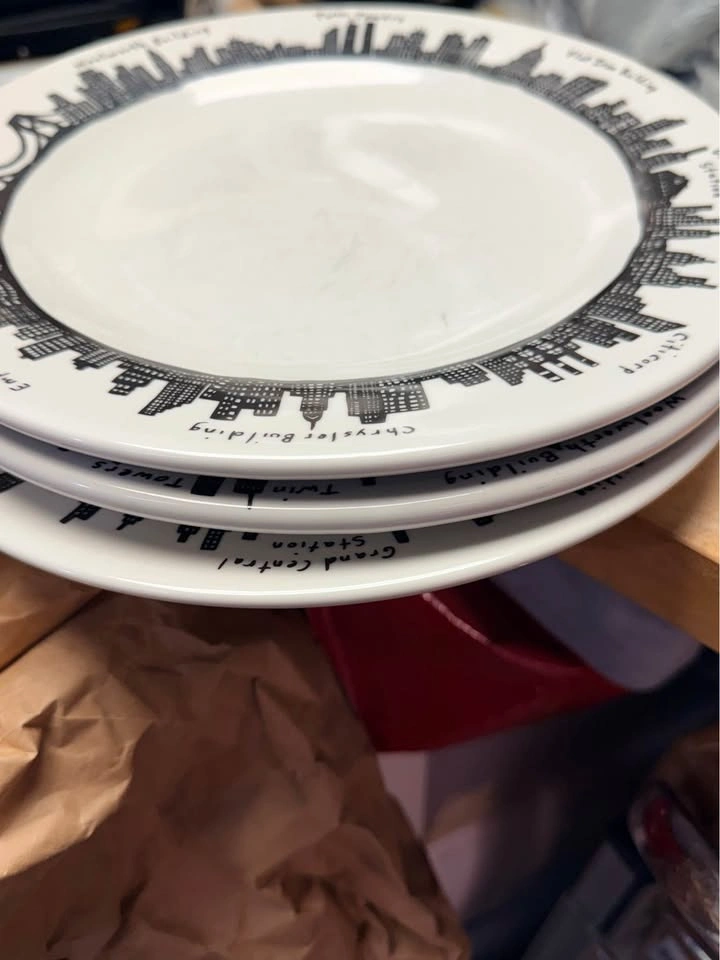 Fishs Eddy New York Skyline 6-Piece Dish Set - photo 5