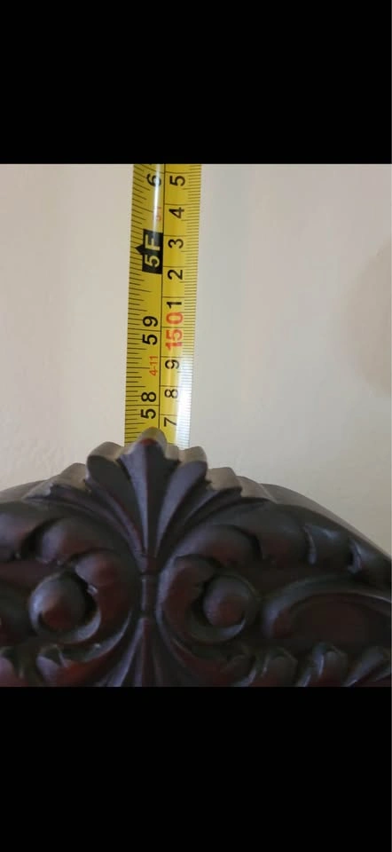 Antique Victorian Mahogany Serpentine Etagere Cabinet - photo 5
