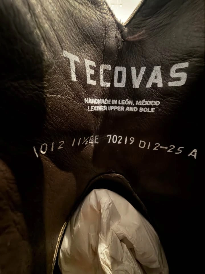 Tecovas The Dean Cafe Goat Boots Size 11.5 EE - photo 3