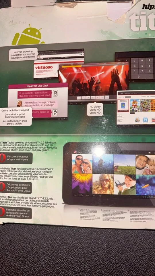 Hipstreet Titan 7" Multimedia Tablet