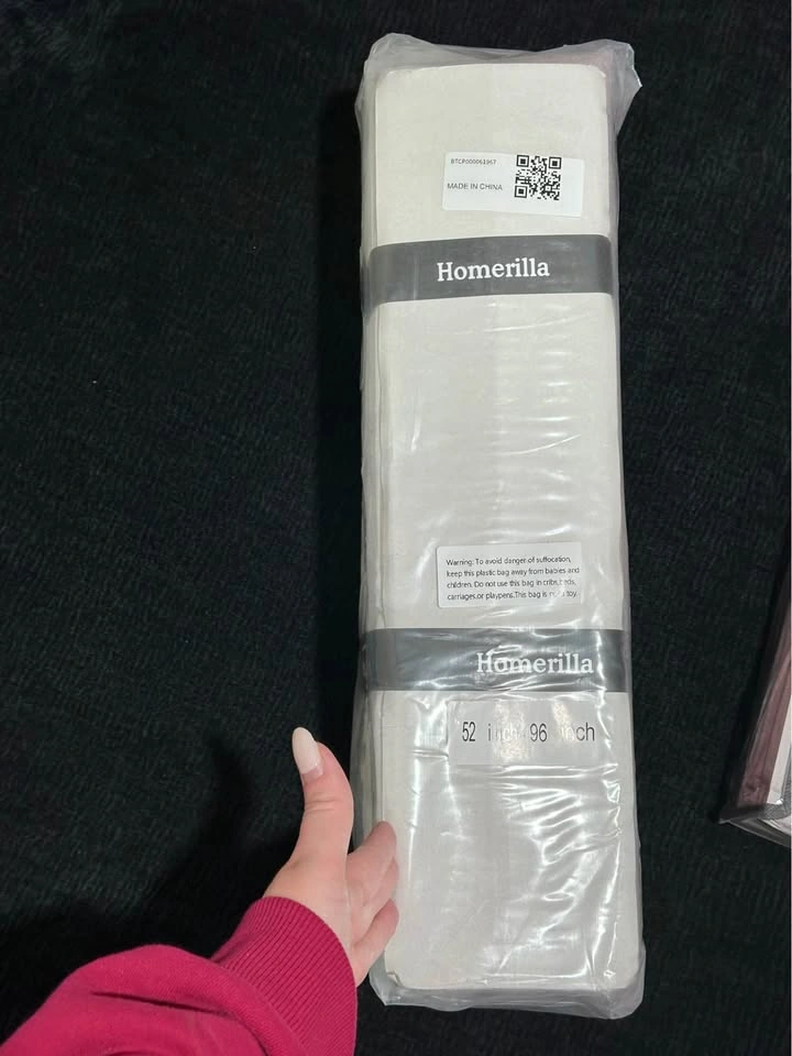 BRAND NEW 96” Mauve Faux Pinch Pleat Blackout Curtains - photo 2