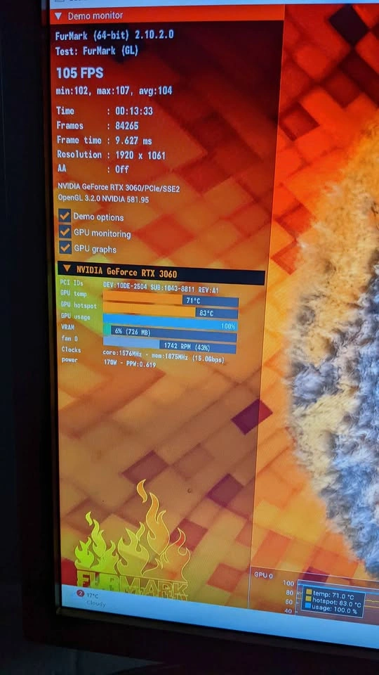 Asus Phoenix rtx 3060 12gb - photo 4