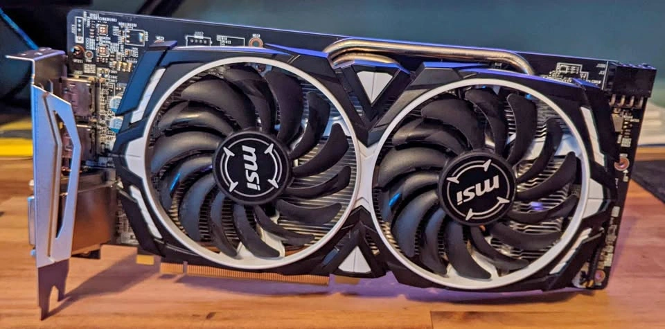 MSI Rx 580 Armor 8gb OC