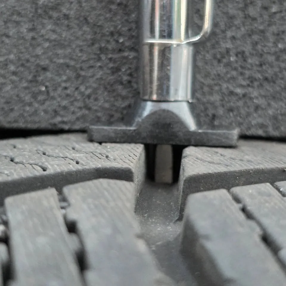 235/55/18 Michelin winter tires 95% tread image indicator(7)