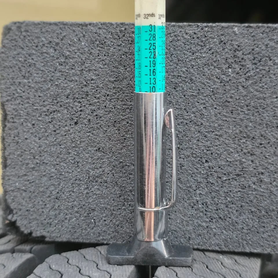 235/55/18 Michelin winter tires 95% tread image indicator(8)