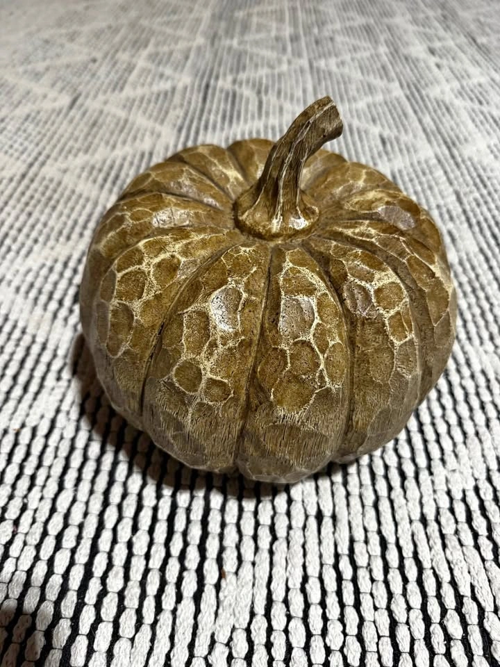 Pumpkin tabletop decor