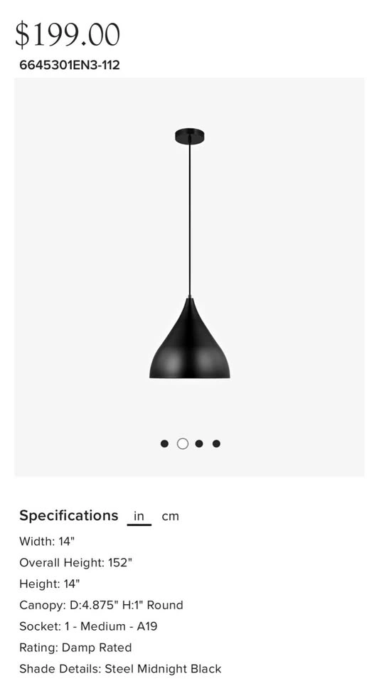 Pendant lights