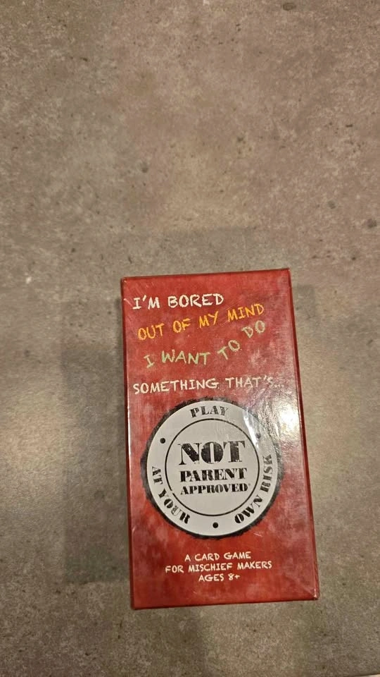 Not Parent Approved Card Game