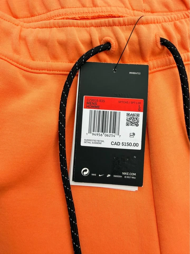 Nike Tech Fleece Suit NWT Orange Frost - Hoodie M / Pants L - photo 4