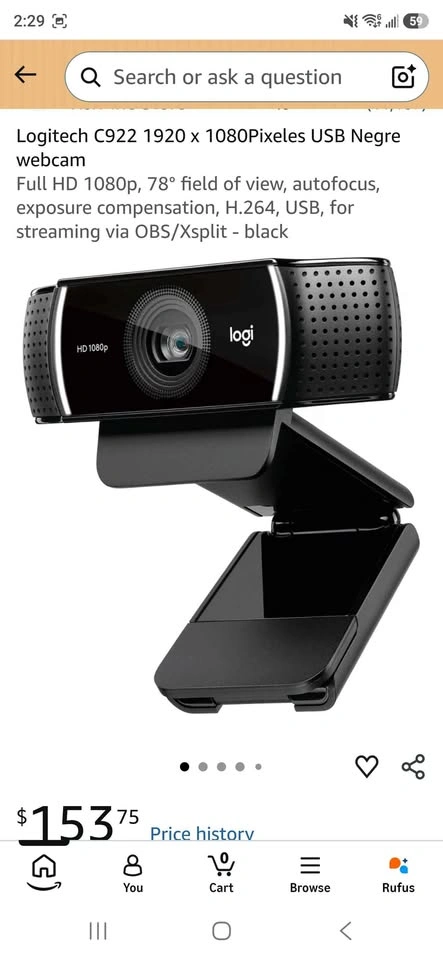 Logitech C922 - photo 4