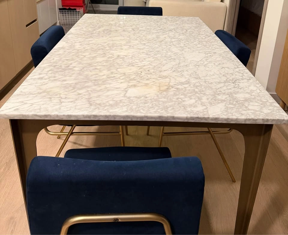 CB2 Paradigm Marble table - photo 2