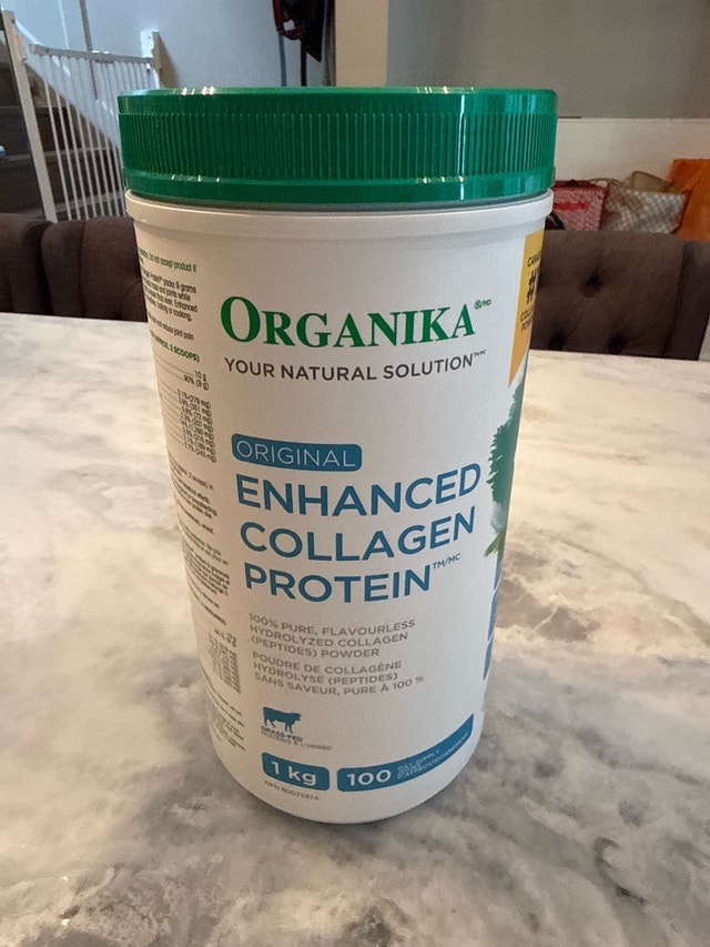 Organika Enhanced Collagen Protein 1kg (New)