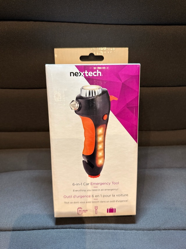 Nextech 6-in-1 Car Emergency Tool (New)