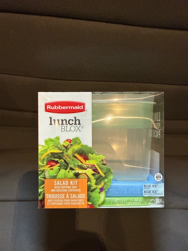 Rubbermaid Lunch Blox and Tedemei Water Cups - photo 2