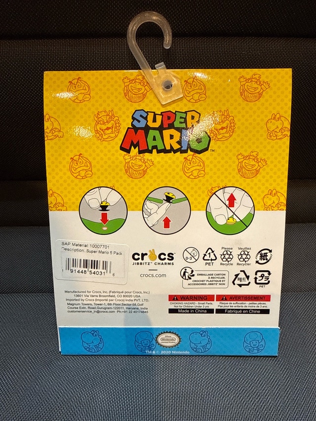 Crocs Super Mario Jibbitz 5 Pack - photo 2