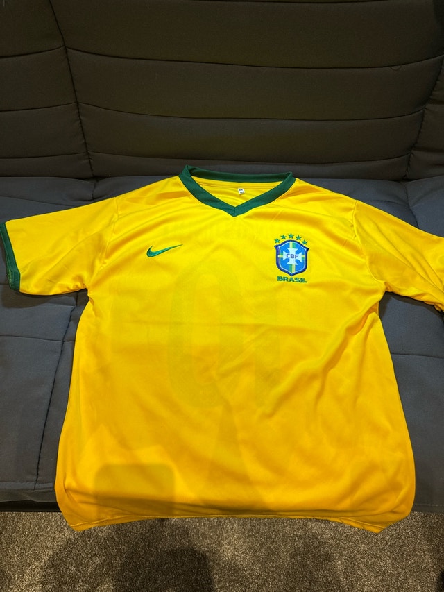 Brazil Ronaldinho Soccer Jersey - Size M
