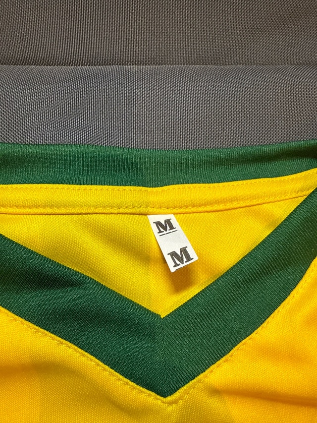 Brazil Ronaldinho Soccer Jersey - Size M - photo 3