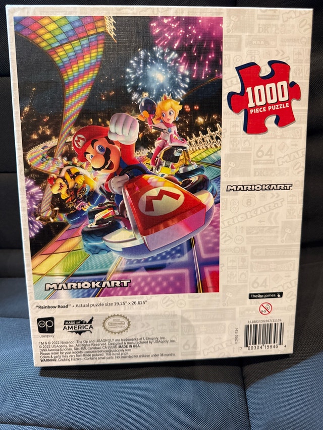Super Mario Bundle Games Puzzle Storybook Blanket - photo 2