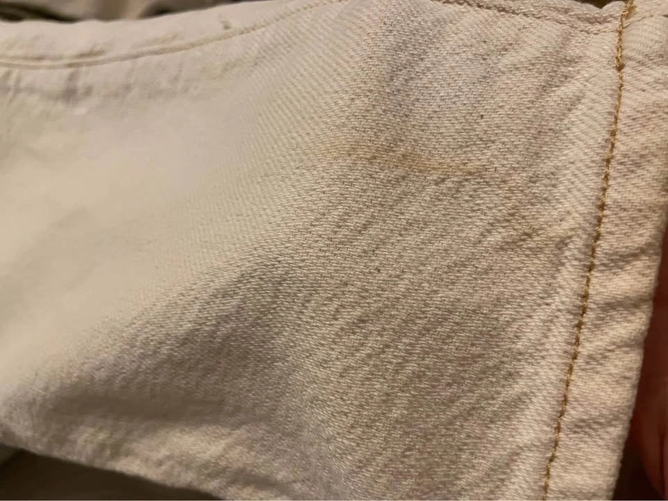 Paperbag button jeans white Size XS brand Mango (Spain) - photo 4