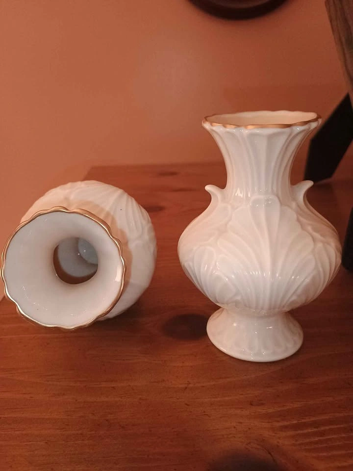 Vintage Lenox 24k Gold Trim Elfin Bud Vase - photo 5