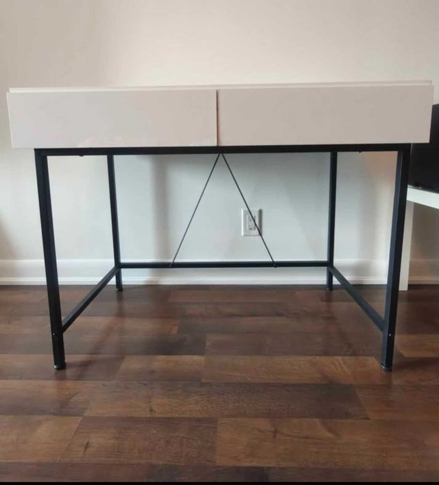 Computer Desk with Drawers, Vanity Desk