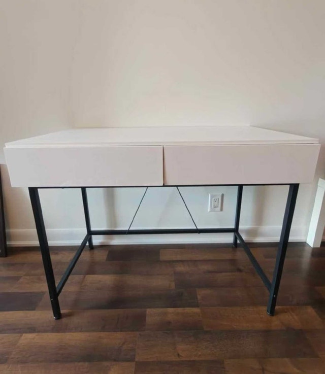 Computer Desk with Drawers, Vanity Desk - photo 2