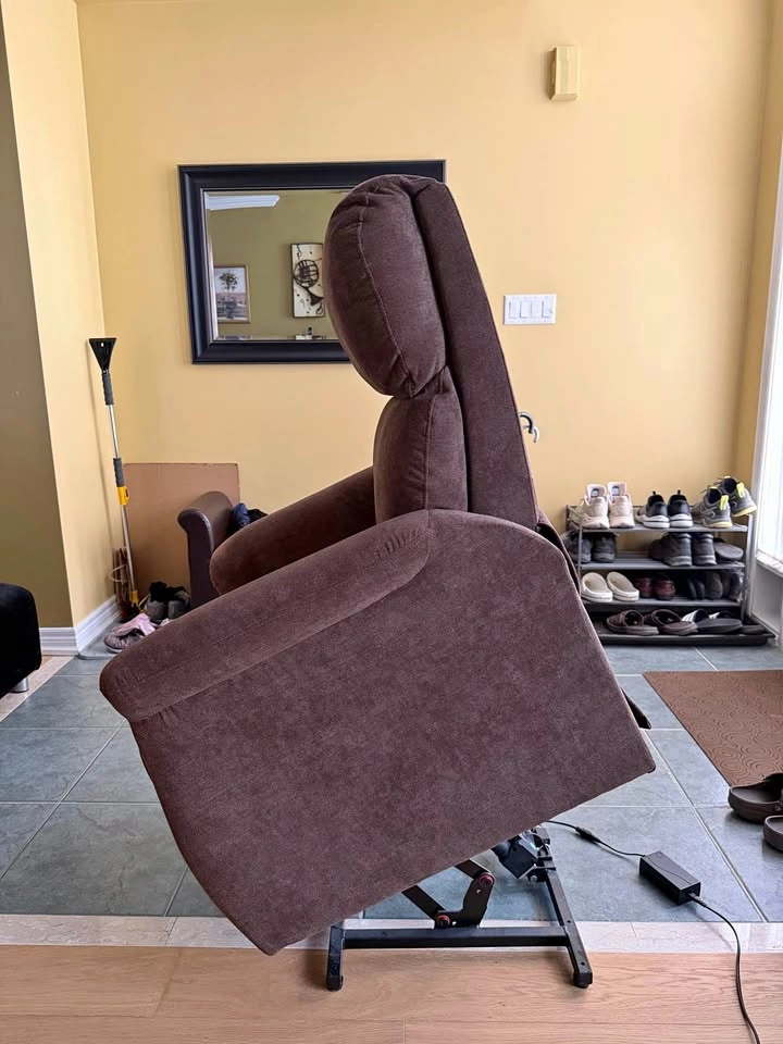 Power Lift Recliner Chair (Brown)
