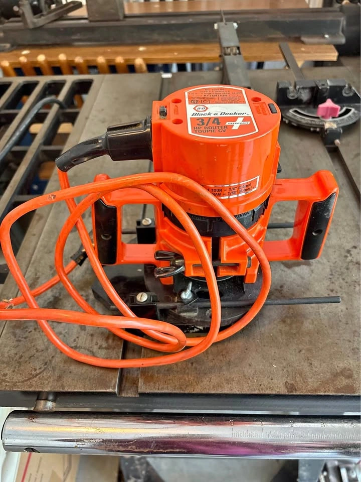 Black & Decker 3/4 HP Router