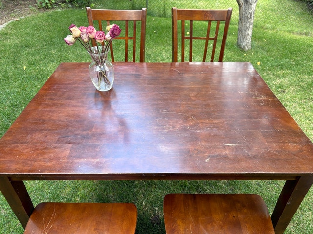 Dining Room Table and Chairs - photo 3