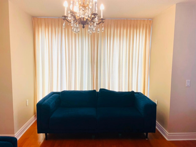 Navy Blue Sofa/ Couch