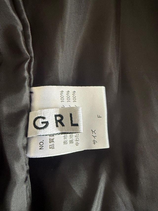 Japan brand GRL polyester jacket - photo 4