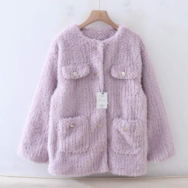 Japanese style furry jacket - photo 3