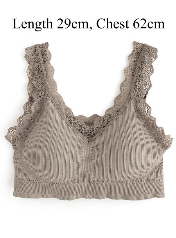 5 pcs Korean Adjustable Strap Tank Top and Bra