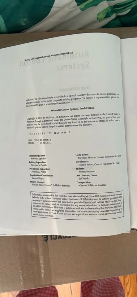 Automatic Control Systems 10th Edition Textbook by Golnaraghi an - photo 3
